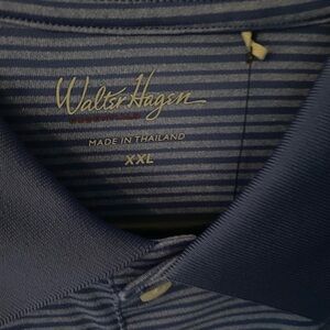 Walter Hagen Blue Golf Polo